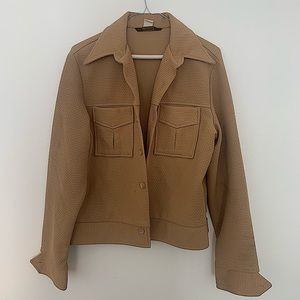 70s VINTAGE TAN leisure jacket!